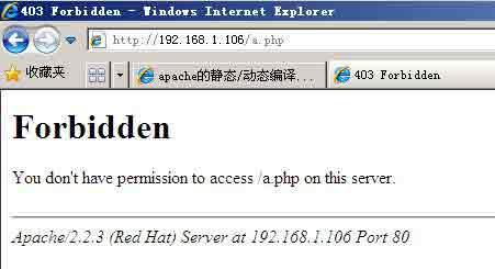 You don’t have permission to access /index.php on.