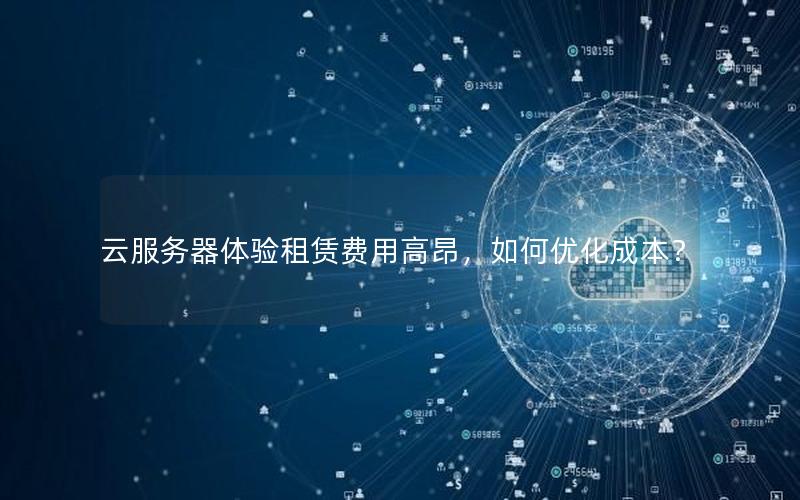 云服务器体验租赁费用高昂，如何优化成本？