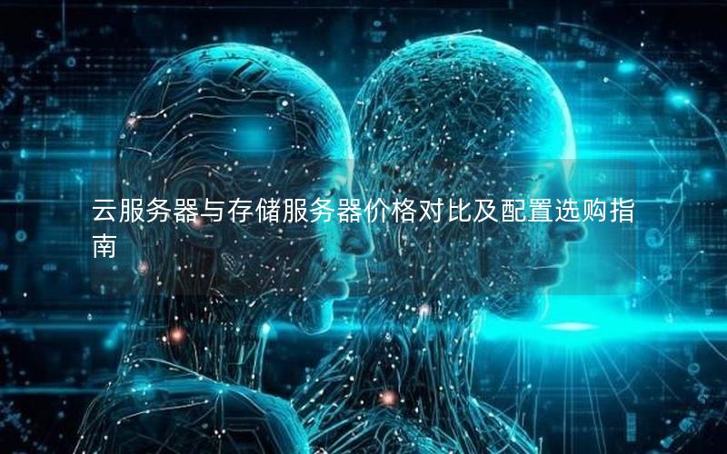 云服务器与存储服务器价格对比及配置选购指南