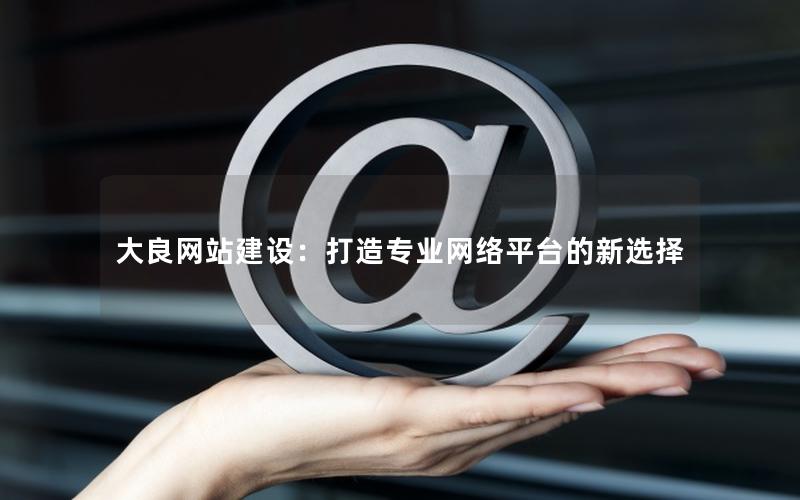 大良网站建设：打造专业网络平台的新选择