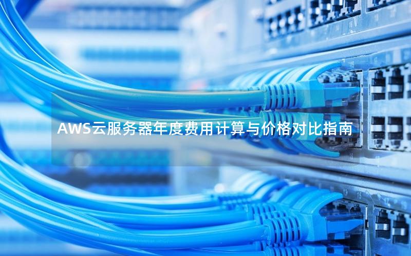 AWS云服务器年度费用计算与价格对比指南
