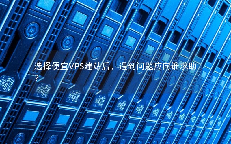 选择便宜VPS建站后,遇到问题应向谁求助?