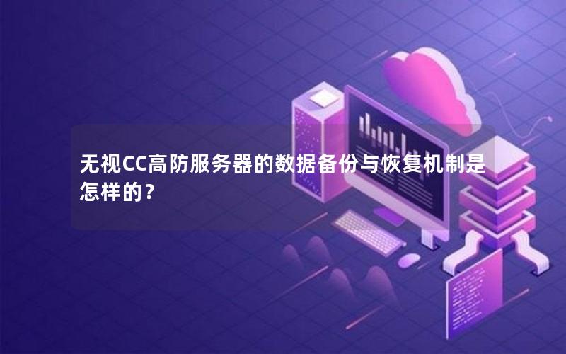 无视CC高防服务器的数据备份与恢复机制是怎样的？