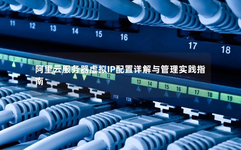 阿里云服务器虚拟IP配置详解与管理实践指南