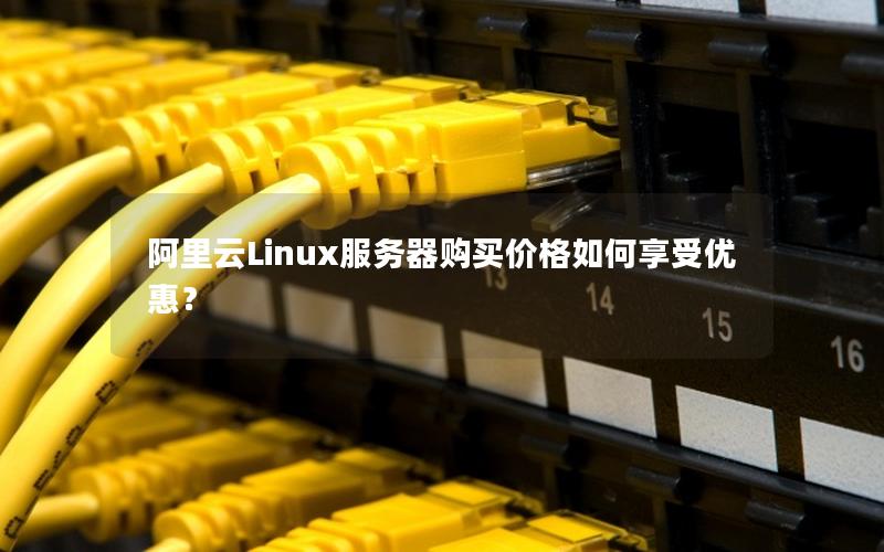 阿里云Linux服务器购买价格如何享受优惠？