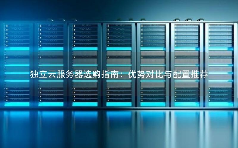 独立云服务器选购指南：优势对比与配置推荐