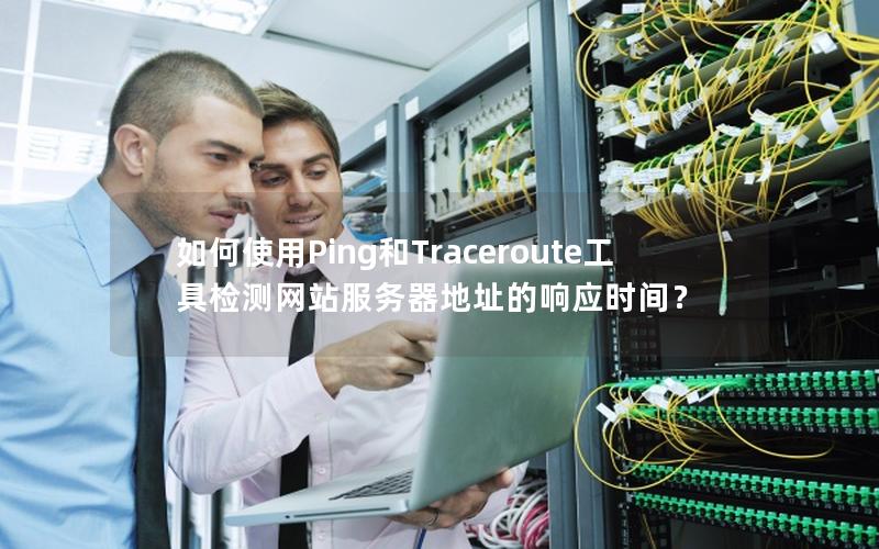 如何使用Ping和Traceroute工具检测网站服务器地址的响应时间？