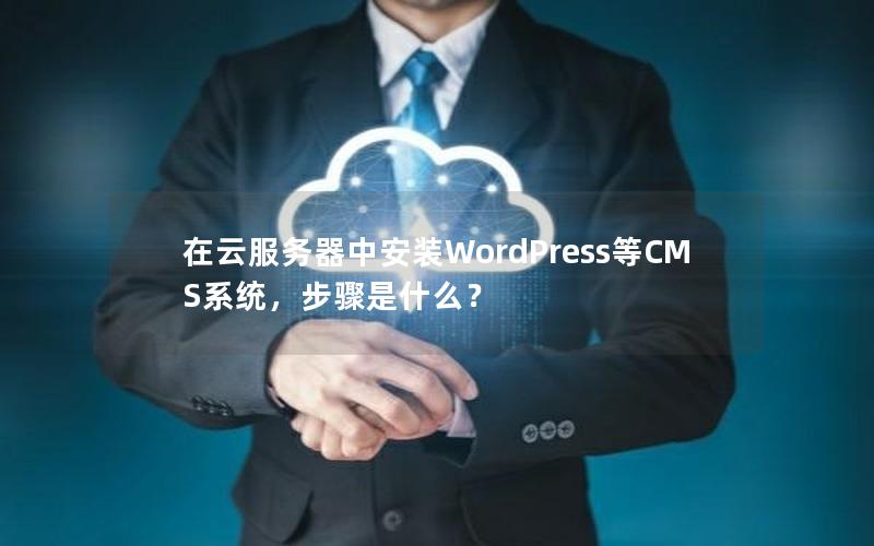 在云服务器中安装WordPress等CMS系统，步骤是什么？
