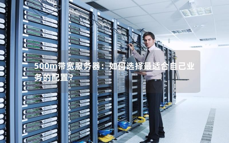 500m带宽服务器：如何选择最适合自己业务的配置？