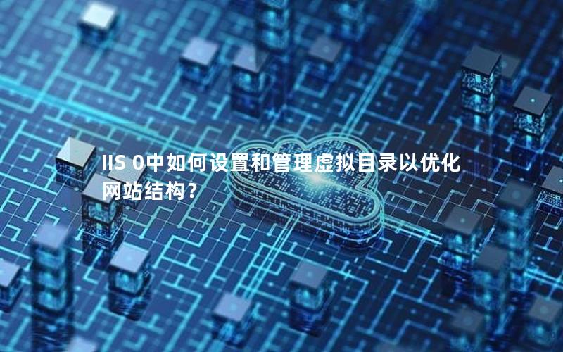 IIS 0中如何设置和管理虚拟目录以优化网站结构？