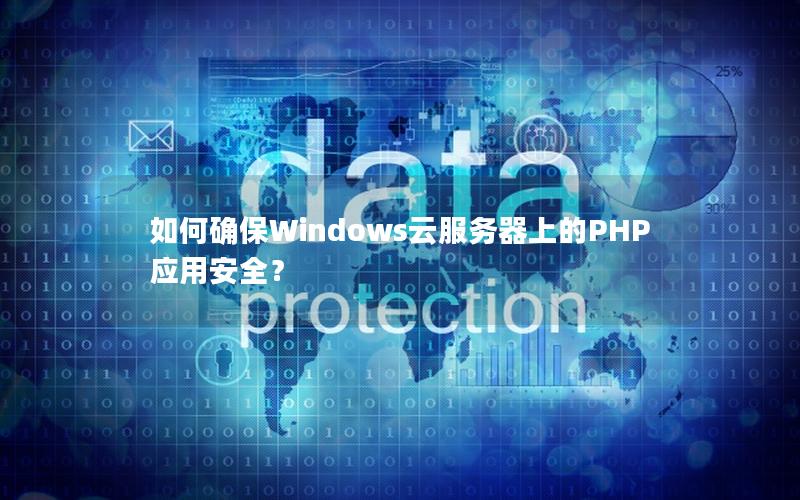 如何确保Windows云服务器上的PHP应用安全？