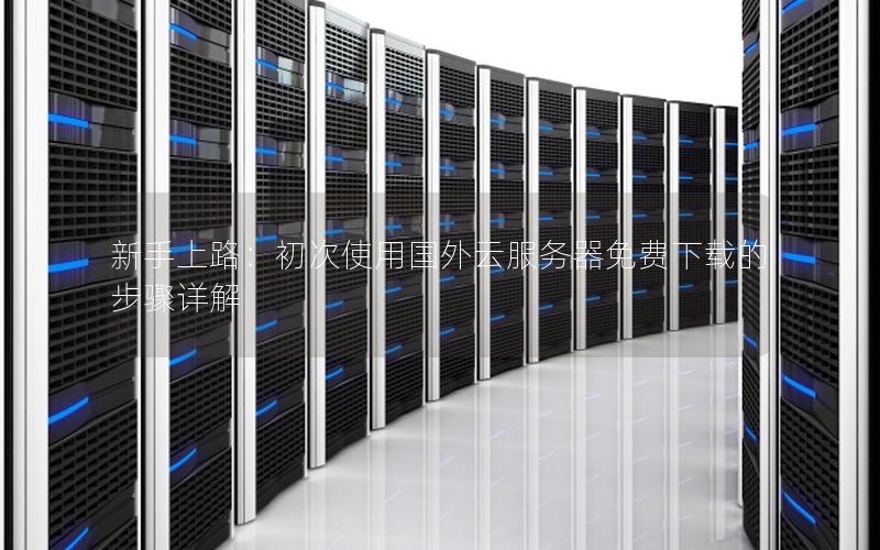 新手上路：初次使用国外云服务器免费下载的步骤详解