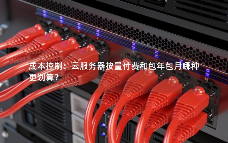 成本控制：云服务器按量付费和包年包月哪种更划算？